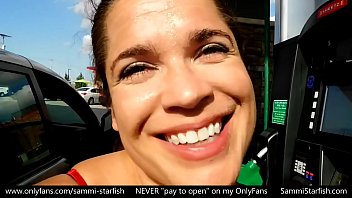 Cum Facial Montage - Sammi Starfish