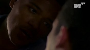 Cameron Scoggins and Leroy McClain gay kiss from the movie titled as The Happy Sad | GAYLAVIDA.COM