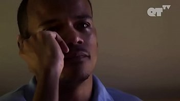 Cameron Scoggins and Leroy McClain gay kiss from the movie titled as The Happy Sad | GAYLAVIDA.COM