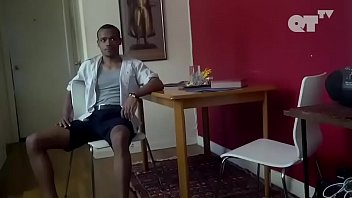 Cameron Scoggins and Leroy McClain gay kiss from the movie titled as The Happy Sad | GAYLAVIDA.COM