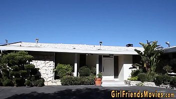 Cute lesbian gets pussy licked