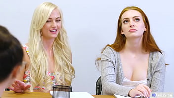 Lesbian College Girls Having Orgy - Adria Rae, Maya Kendrick, Morgan Rain, Melody Marks