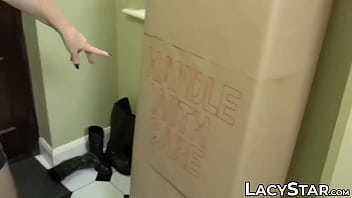 GILF Lacey Starr sucking plastic dick and oral with sexdoll