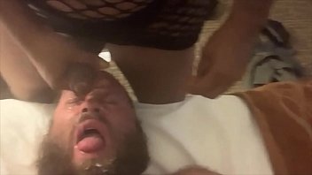 Chubby Transgender girl fucking and cum on mouth on a fag