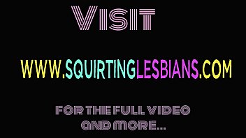 Squirting lesbian duo seduced by busty MILF