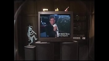 Young darkhaired latin bitch in the heat with perky tits Jennifer Luv springed at CNN hotliner during live commentary