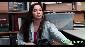 Marvelous barely legal Karlee Grey explores shaft