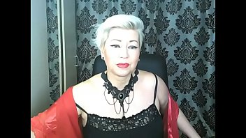 Hot dildo-show by Russian mature whore AimeeParadise....