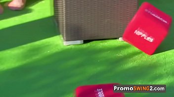 Softcore sex with swinger couples in this steamy orgy.