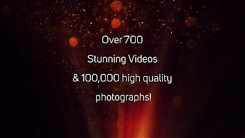 Sweet Four Eyed Talia Shepard Finger Bangs In Living Room!