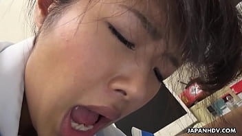 Japanese brunette, Mayuka Momota got fucked, uncensored