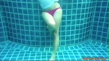 Gorgeous Ladyboy Having Fun In Swimming Pool