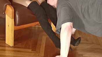 Boot socks &amp_ feet for my dominant mistress pt1 HD