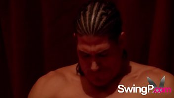 Kinky swingers are banging each other in a wild orgy at the Red Room.