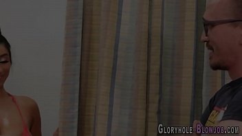 Slut throating big black dick