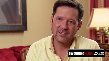 Softcore doggystyle with a horny swinger couple on a piano!