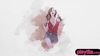 Lets look at my favourite flat chested blonde cutie