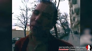 Red-haired MILF gets cum all over her ass