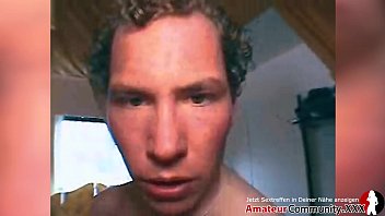 Red-haired MILF gets cum all over her ass