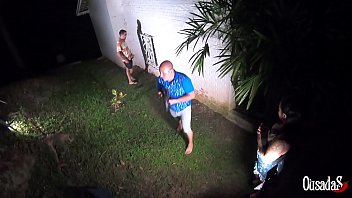 A grava&ccedil_&atilde_o foi longa escureceu e Victoria Dias ainda queria mais - Big Bambu - Tony Tigrao - Binho Ted - Sandro Lima