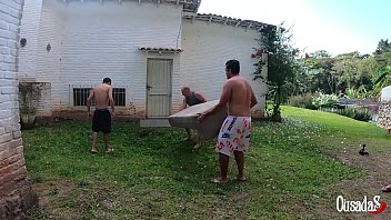 A grava&ccedil_&atilde_o foi longa escureceu e Victoria Dias ainda queria mais - Big Bambu - Tony Tigrao - Binho Ted - Sandro Lima