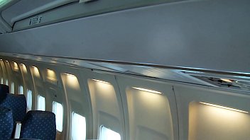 Up in the Air! Lesbo Pacific&#039_s First-Class Cabin Crew Kissing, Licking &amp_ Scissoring