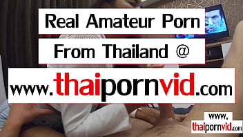 Asian teen girlfriend gives boyfriend an oiled handjob