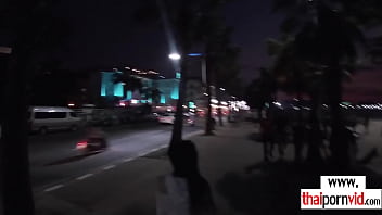 Asian teen girlfriend gives boyfriend an oiled handjob