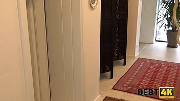 DEBT4k. Husband stops paying gorgeous hottie for all luxury things