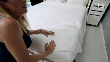 Step Mom gets Stuck Making the Bed - Cory Chase
