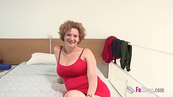 Merc&eacute_ the BIG TITTED MILF is going to show shy Jose what fucking really is