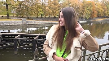 Pickup of a young Ukrainian girl and her quality blowjob. Elle Rose with Vira Gold