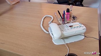 Hot Desperate Female Boss Seduce Big Dick Worker to Fuck