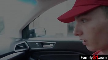 Hot boy perks out his ass so the coach can penetrate his eager hole with his big black dick