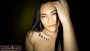 Young pretty Thai ladyboy massage sex and anal fucked