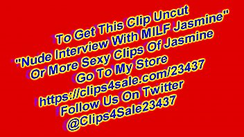 Nude Interview With Handjob MILF Jasmine