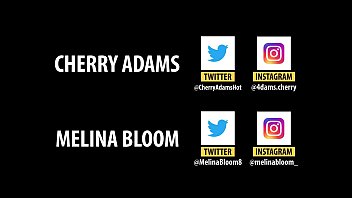 GOZANDO DENTRO - Ela pensou que era um cintaralho, mas era o pau do meu irm&atilde_o fudendo ela - Melina Bloom e Cherry Adams