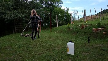 Beth Kinky - Sexy got domina trains her shemale horseman pt1 HD