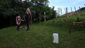 Beth Kinky - Sexy got domina trains her shemale horseman pt1 HD