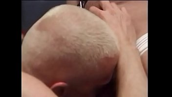 Blonde brown-hatter Blake Andrews explains his friend Lee Casey in leather harness that his keyster perfectly suits for his dong