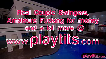 Swingers having fun in a nasty reality show