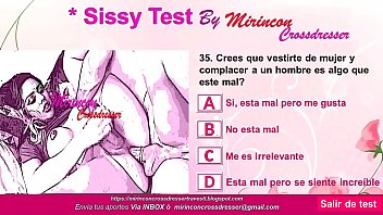 Reafirma a tu mujer interior con este Sissy Test  aqu&iacute_ - bit.ly/SissyTestSP&Ntilde_