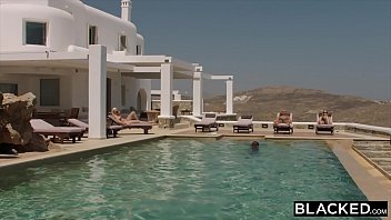 BLACKED Kendra Sunderland on vacation fucked by monster black cock