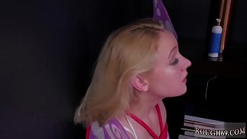 Hog tied big boob bondage xxx Sphincterbell