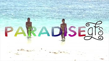 Paradise Gfs - Twins getting fucked together in swimming pool P2