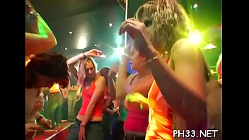 Dark grabbed blonds head and shoving his cock in her throat