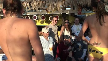 Coeds Get Naked In Daytime Contest