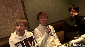 Japanese twink foursome