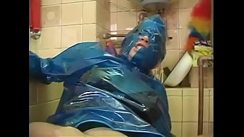 v. fuck on a slave wrapped in plastic
