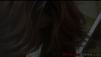 Seen asian babe rubbing